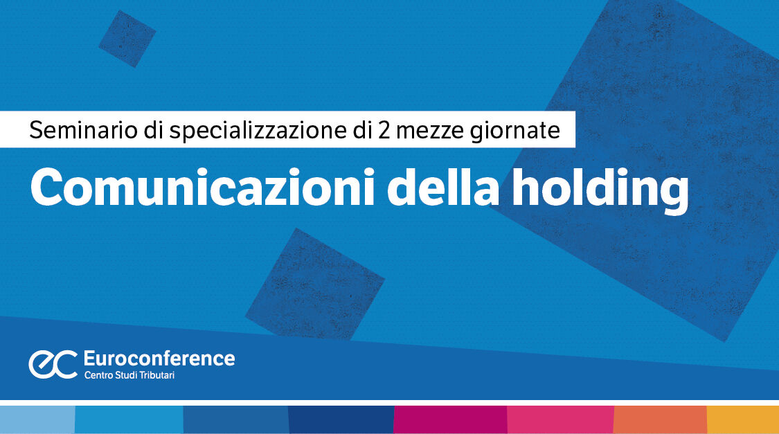 Immagine Comunicazioni della holding | Euroconference